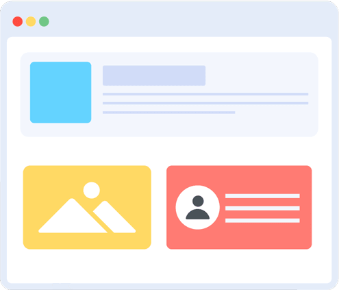 multi-colored documents
